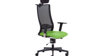 zelená židle