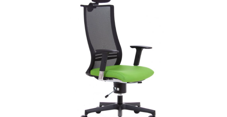 zelená židle