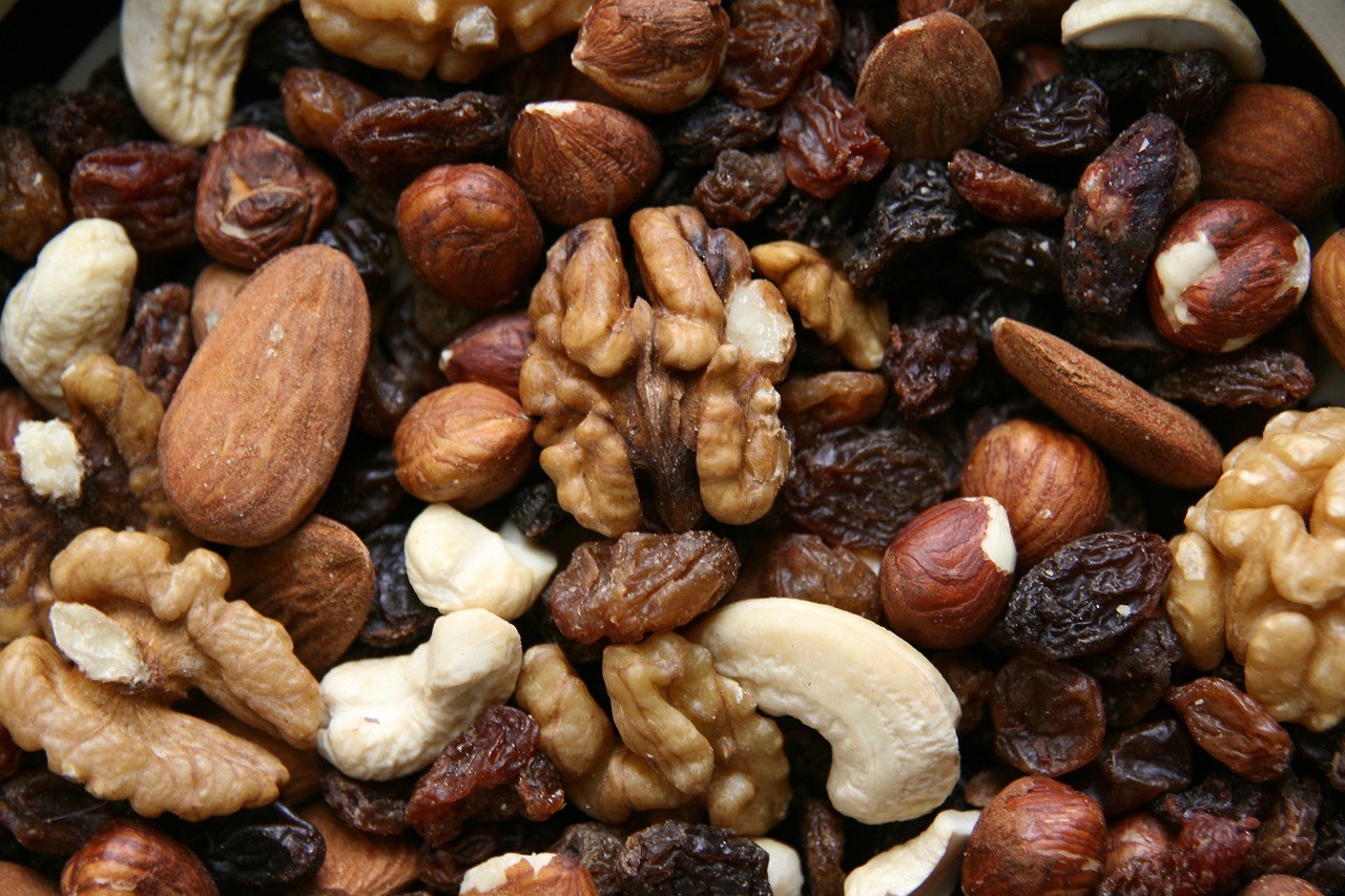 Ořechy jsou skvělý zdroj bílkovin.